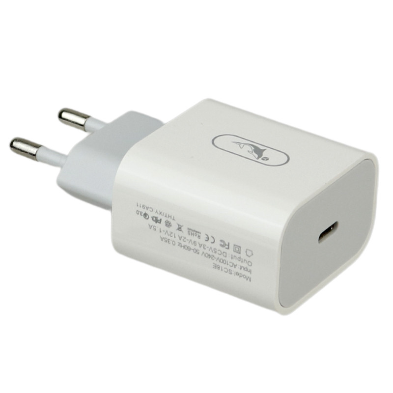 کلگی فست شارژ SkyDolphin SC18E 3A QC3.0 PD 18W Type-C