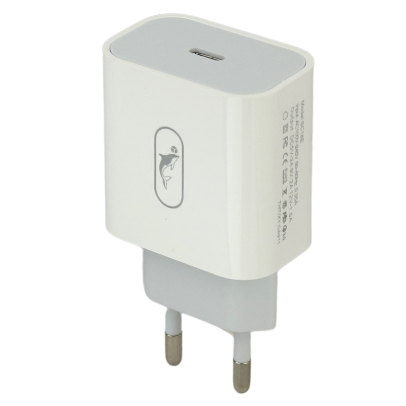 کلگی فست شارژ SkyDolphin SC18E 3A QC3.0 PD 18W Type-C