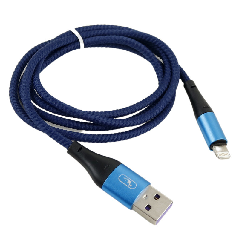 کابل آیفونی فست شارژ Sky dolphin S49L 3A 1m