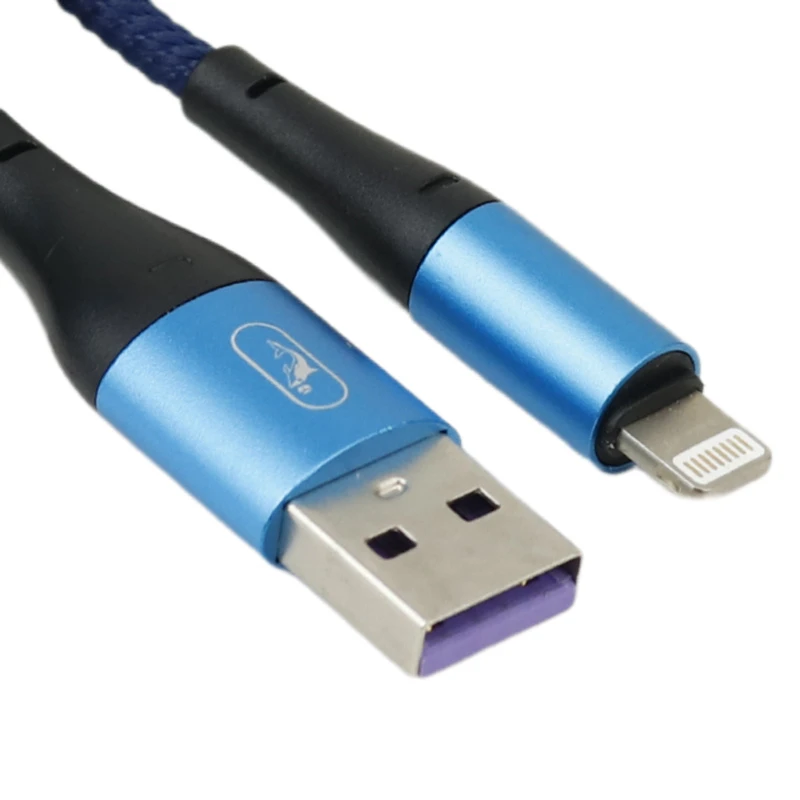 کابل لایتنینگ فست شارژ 3 آمپر اسکای دلفین S49L طول 1 متر