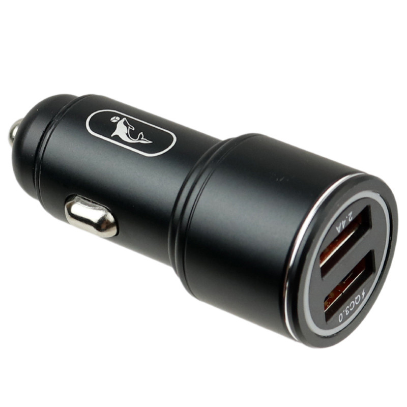 شارژر فندکی فست شارژ Skydolphin SZ15 3.1A QC3.0 PD 18W