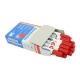 ماژیک وایت برد اسنومن نوک تخت Snowman BG-12T بسته 12 عددی
