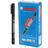 ماژیک CD تک سر Snowman OPM/12 بسته 12 عددی