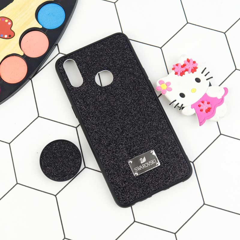 قاب شاینی Swarovski + پاپ سوکت Samsung Galaxy A10s