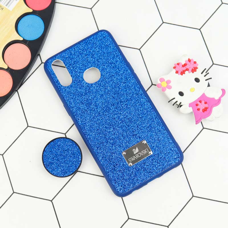قاب شاینی Swarovski + پاپ سوکت Samsung Galaxy A10s