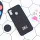 قاب شاینی Swarovski + پاپ سوکت Samsung Galaxy A11