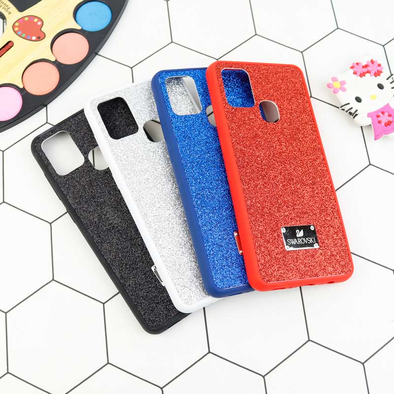 قاب شاینی Swarovski + پاپ سوکت Samsung Galaxy A21s