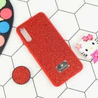 قاب شاینی Swarovski + پاپ سوکت Samsung Galaxy A50