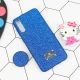قاب شاینی Swarovski + پاپ سوکت Samsung Galaxy A50
