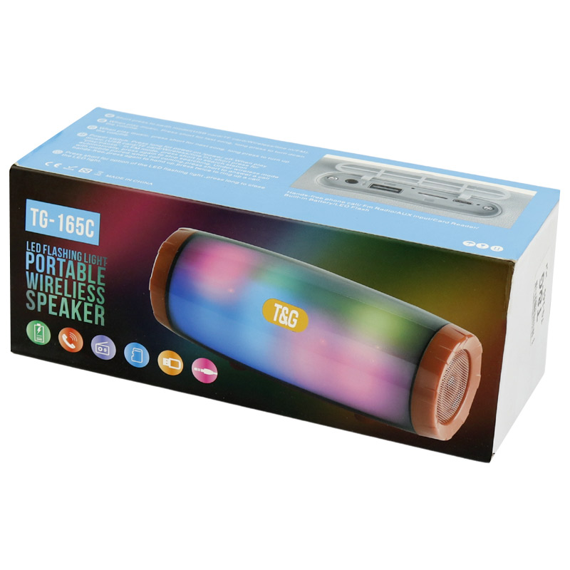اسپیکر بلوتوثی رم و فلش خور T&G TG-165C