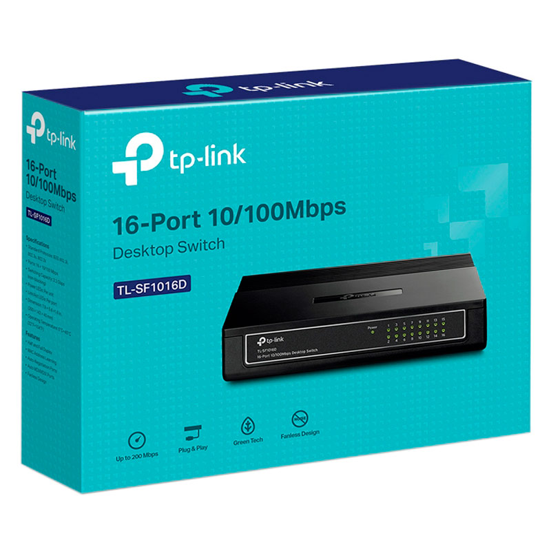 سوییچ TP-Link TL-SF1016D 16Port