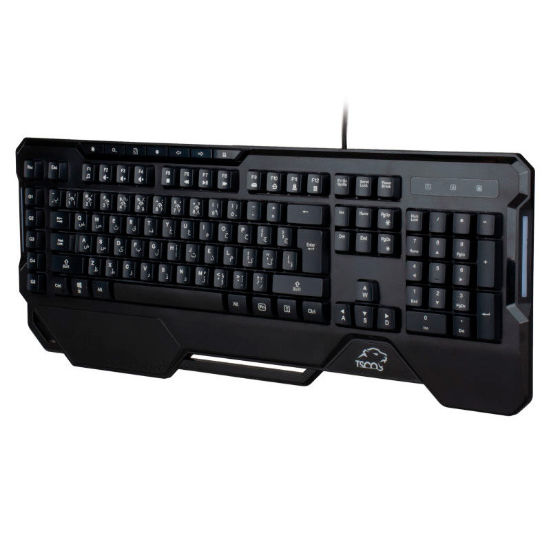 کیبورد گیمینگ تسکو GK 8126 RGB + هدیه