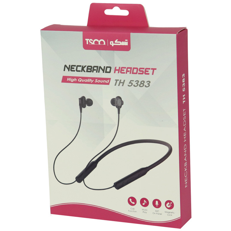 هندزفری بلوتوث دورگردنی TSCO TH 5383