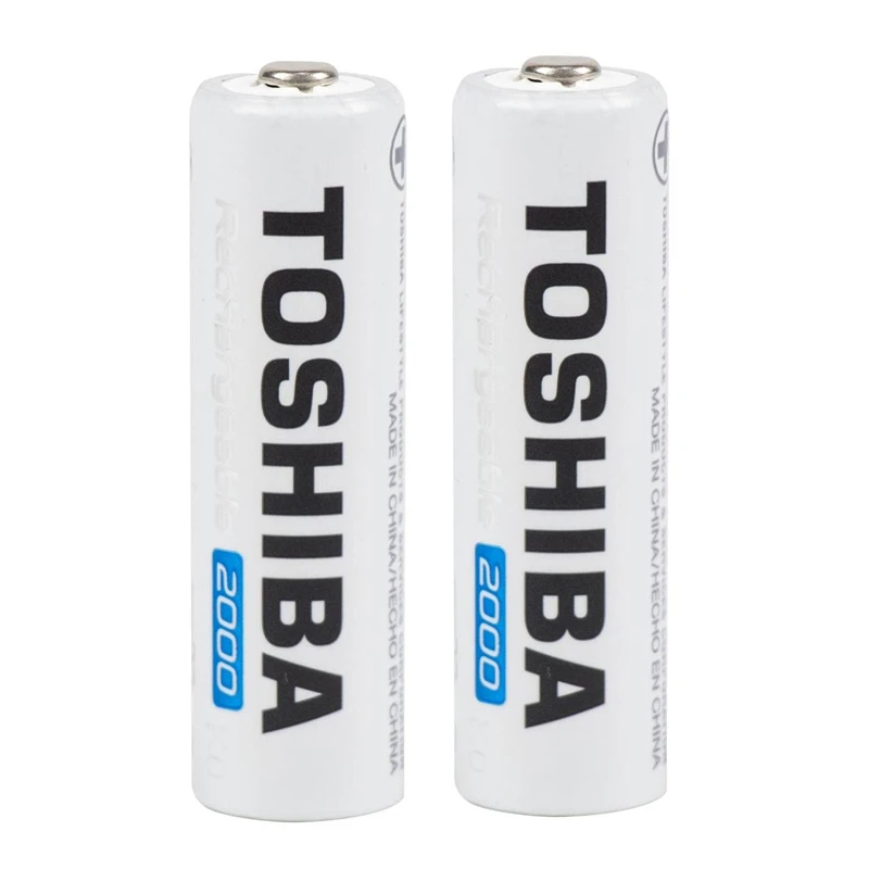 باتری دوتایی قلمی شارژی Toshiba TNH-6GME BP-2C AA 2000mAh