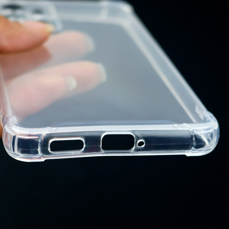 قاب ژله ای ضربه گیر بی رنگ محافظ لنزدار Samsung Galaxy A53 5G
