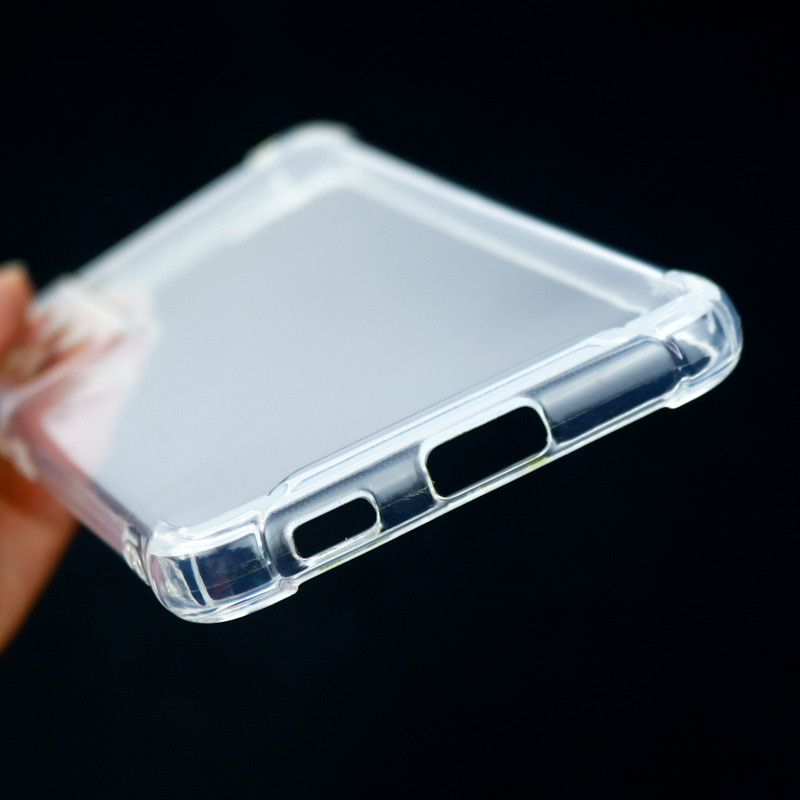 قاب ژله ای ضربه گیر بی رنگ محافظ لنزدار Samsung Galaxy S21 FE 5G