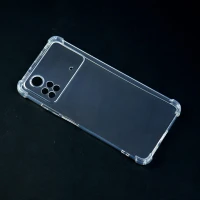 قاب ژله ای ضربه گیر بی رنگ محافظ لنزدار Xiaomi Poco X4 Pro 5G