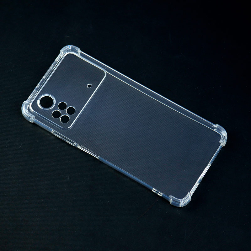 قاب ژله ای ضربه گیر بی رنگ محافظ لنزدار Xiaomi Poco X4 Pro 5G
