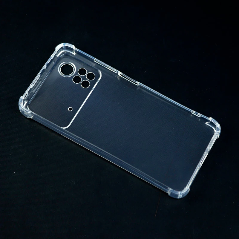قاب ژله ای ضربه گیر بی رنگ محافظ لنزدار Xiaomi Poco X4 Pro 5G