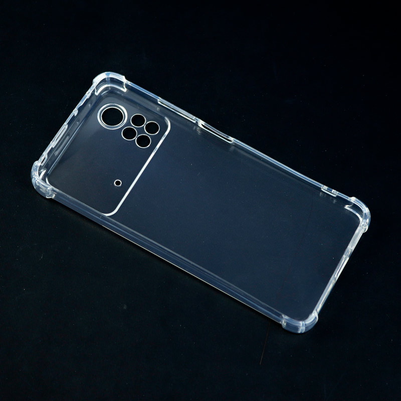 قاب ژله ای ضربه گیر بی رنگ محافظ لنزدار Xiaomi Poco X4 Pro 5G