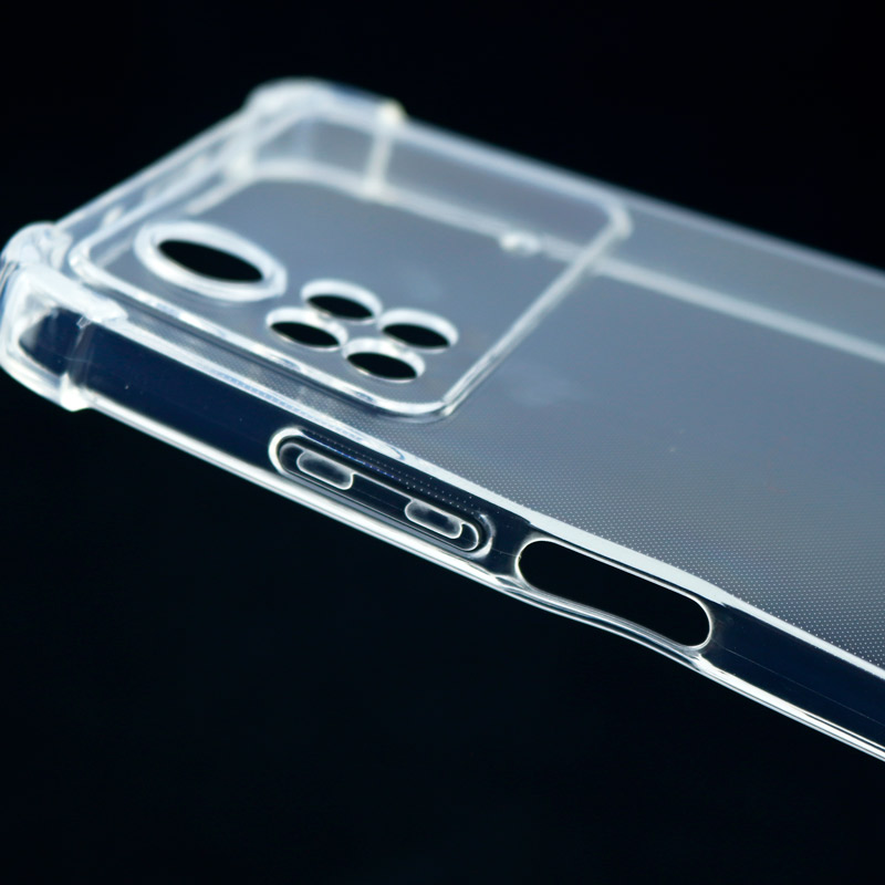 قاب ژله ای ضربه گیر بی رنگ محافظ لنزدار Xiaomi Poco X4 Pro 5G