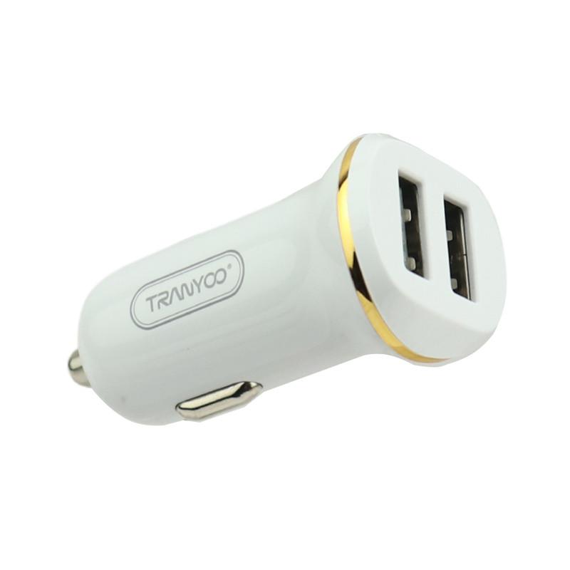 شارژر فندکی فست شارژ Tranyoo C11 C1 2.1A 10.5W + کابل میکرو یو اس بی