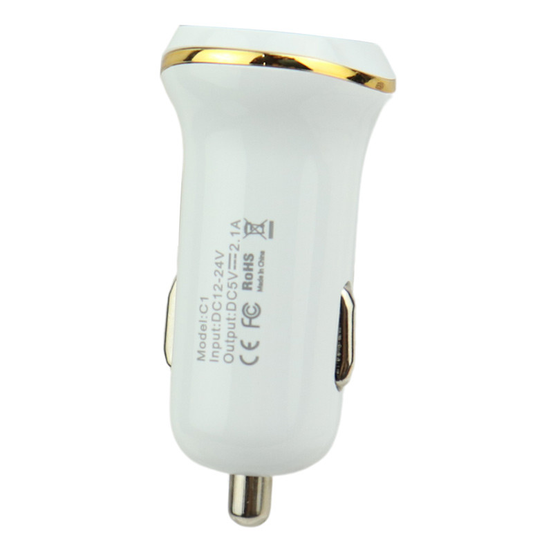 شارژر فندکی فست شارژ Tranyoo C11 C1 2.1A 10.5W + کابل میکرو یو اس بی