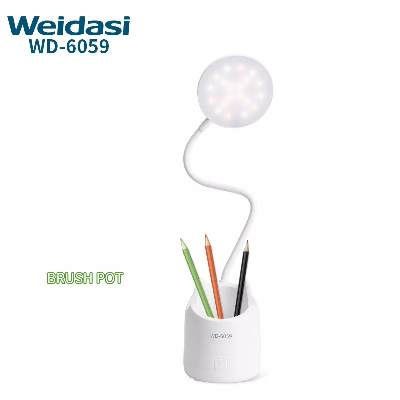 چراغ مطالعه شارژی ویداسی Weidasi WD-6059