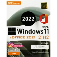 Windows 11 21H2 Final UEFI Ready TPM Support  + Office 2021 1DVD9 پرنیان