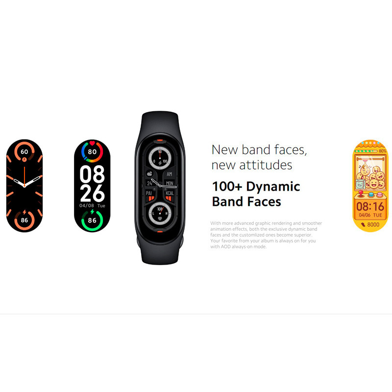 دستبند سلامتی شیائومی Xiaomi Mi Band 7 M2129B1 گلوبال
