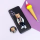 قاب فانتزی طرحدار پسرانه محافظ لنزدار + پاپ سوکت Xiaomi Poco M4 Pro 5G سری R