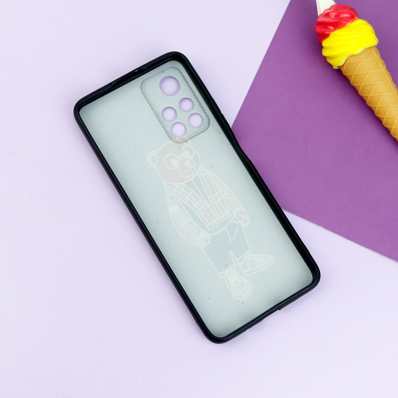 قاب فانتزی طرحدار پسرانه محافظ لنزدار + پاپ سوکت Xiaomi Poco M4 Pro 5G سری R