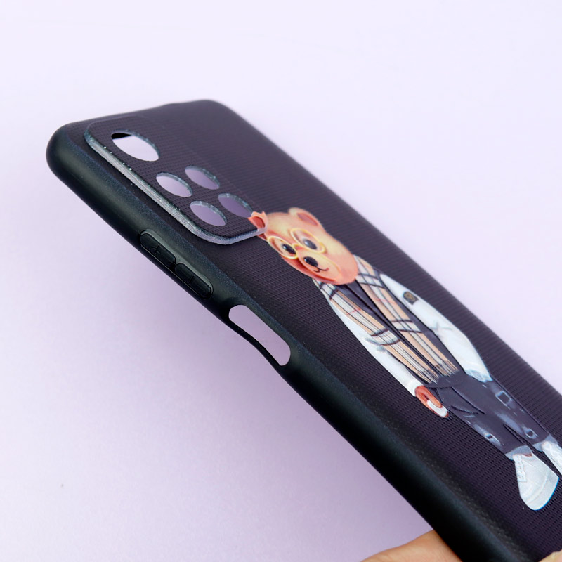 قاب فانتزی طرحدار پسرانه محافظ لنزدار + پاپ سوکت Xiaomi Poco M4 Pro 5G سری R