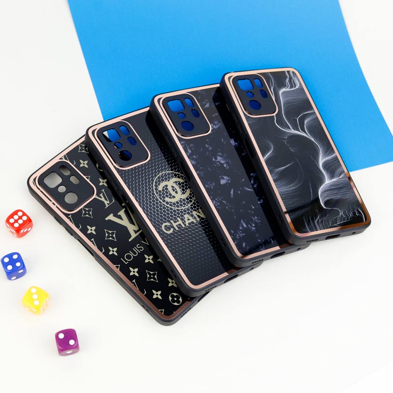 قاب محافظ لنزدار پشت گلسی طرحدار Xiaomi Poco X3 GT سری A