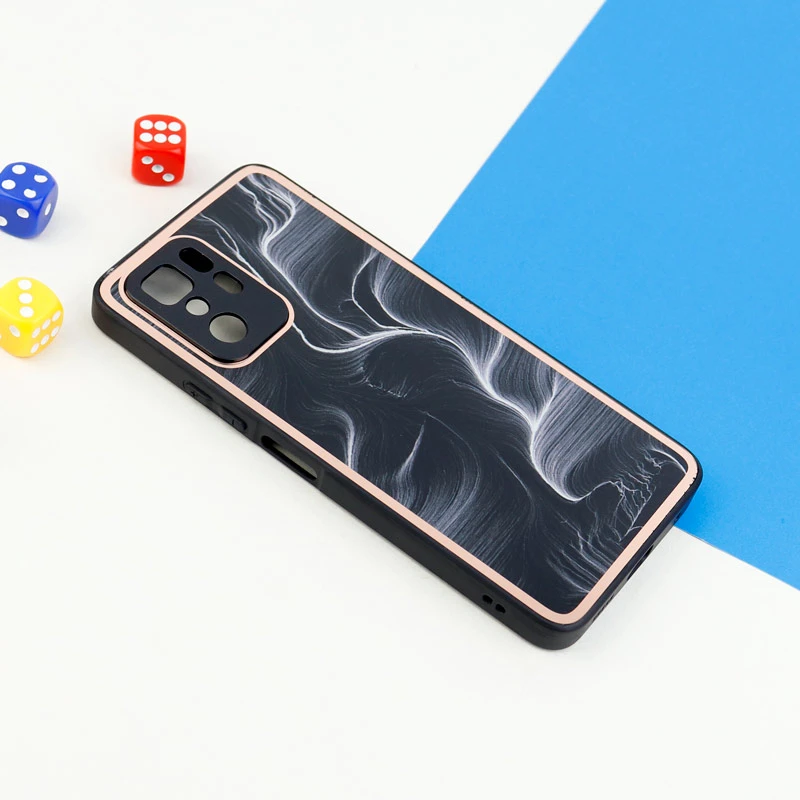 قاب محافظ لنزدار پشت گلسی طرحدار Xiaomi Poco X3 GT سری A
