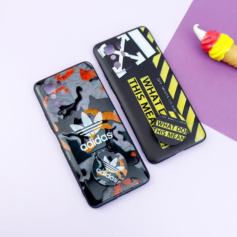 قاب فانتزی طرحدار پسرانه محافظ لنزدار + پاپ سوکت Xiaomi Poco X3 GT سری R