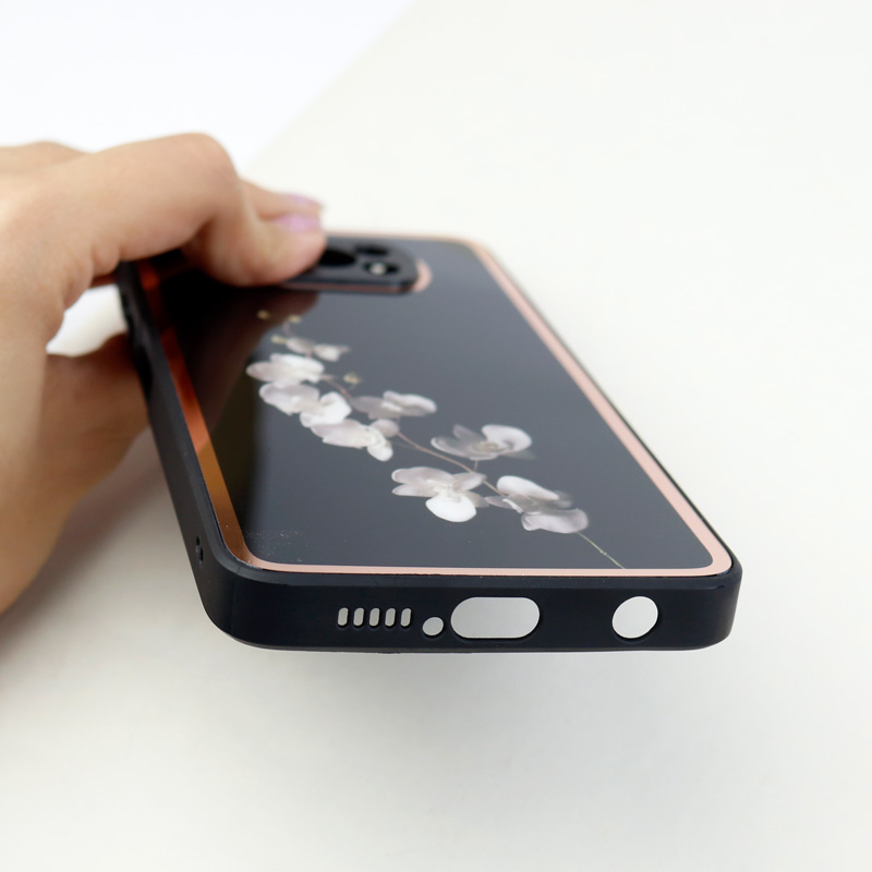 قاب محافظ لنزدار پشت گلسی طرحدار Xiaomi Poco X3 سری A