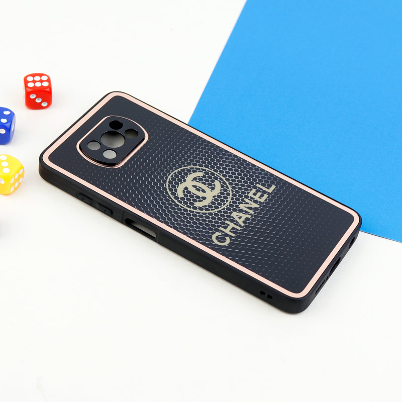 قاب محافظ لنزدار پشت گلسی طرحدار Xiaomi Poco X3 سری A
