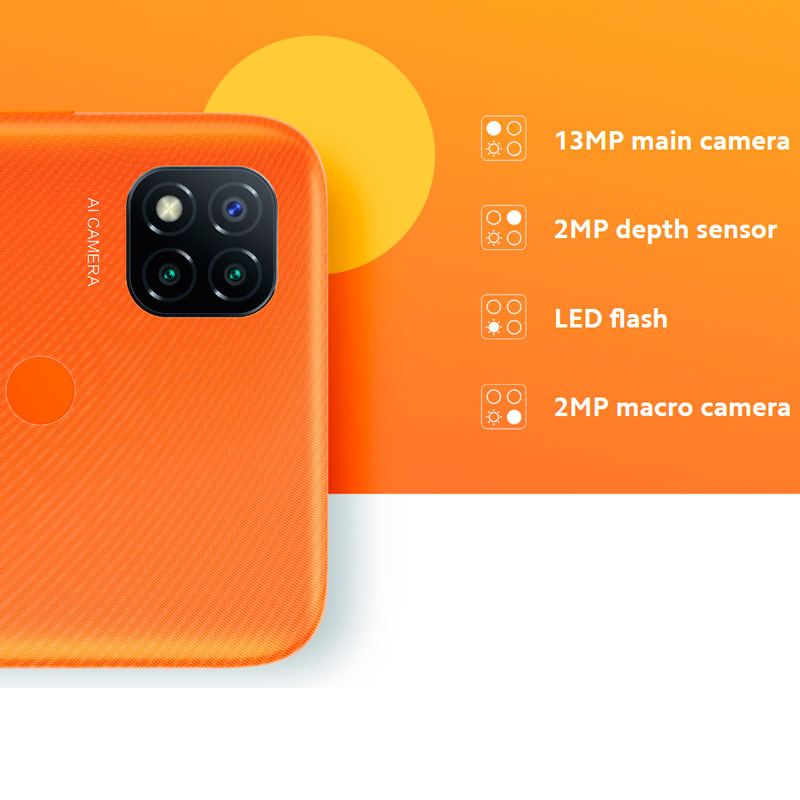 گوشی موبایل شیائومی Xiaomi Redmi 9C Dual Sim ظرفیت 32 گیگابایت و رم 2 گیگابایت