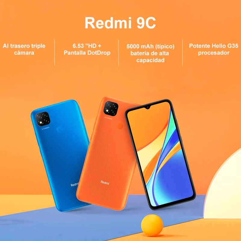 گوشی موبایل شیائومی Xiaomi Redmi 9C Dual Sim ظرفیت 32 گیگابایت و رم 2 گیگابایت