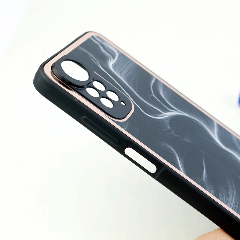 قاب محافظ لنزدار پشت گلسی طرحدار Xiaomi Redmi Note 11 / 11s سری A