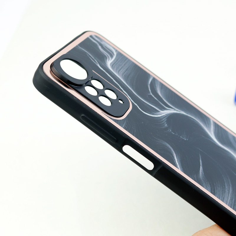قاب محافظ لنزدار پشت گلسی طرحدار Xiaomi Redmi Note 11 / 11s سری A