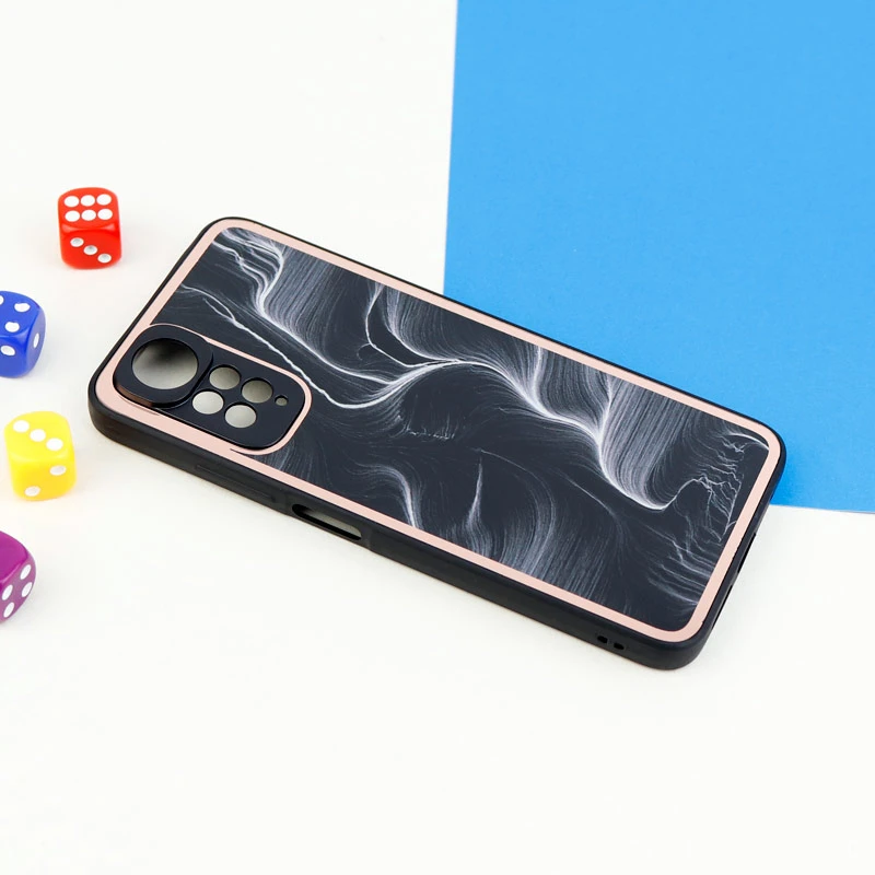 قاب محافظ لنزدار پشت گلسی طرحدار Xiaomi Redmi Note 11 / 11s سری A