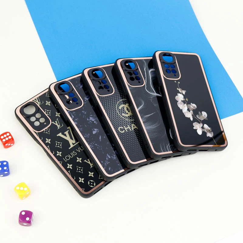 قاب محافظ لنزدار پشت گلسی طرحدار Xiaomi Redmi Note 11 / 11s سری A