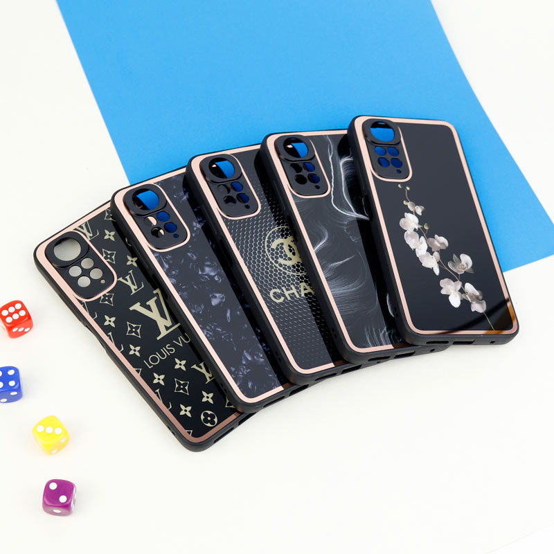 قاب محافظ لنزدار پشت گلسی طرحدار Xiaomi Redmi Note 11 / 11s سری A