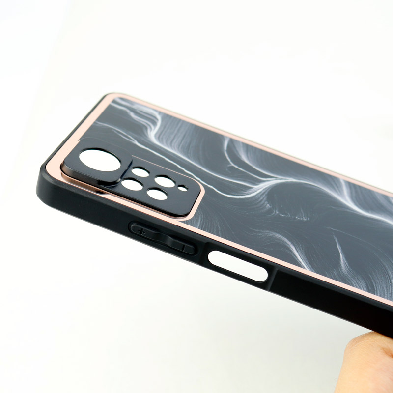 قاب محافظ لنزدار پشت گلسی طرحدار Xiaomi Redmi Note 11 Pro سری A