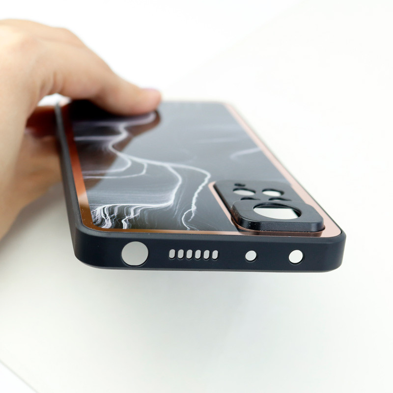 قاب محافظ لنزدار پشت گلسی طرحدار Xiaomi Redmi Note 11 Pro سری A