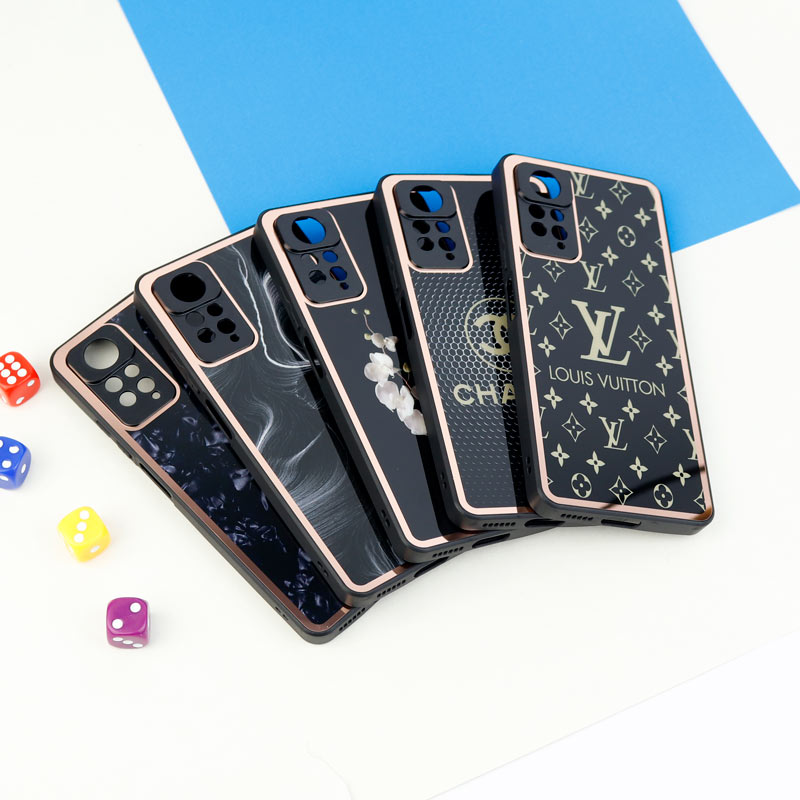 قاب محافظ لنزدار پشت گلسی طرحدار Xiaomi Redmi Note 11 Pro سری A