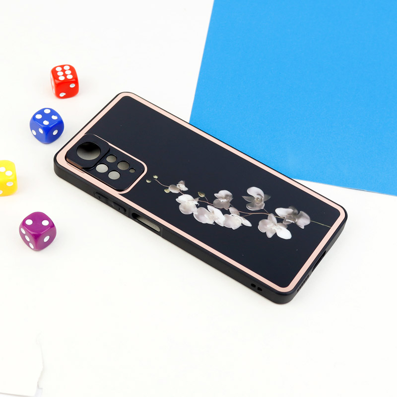 قاب محافظ لنزدار پشت گلسی طرحدار Xiaomi Redmi Note 11 Pro سری A