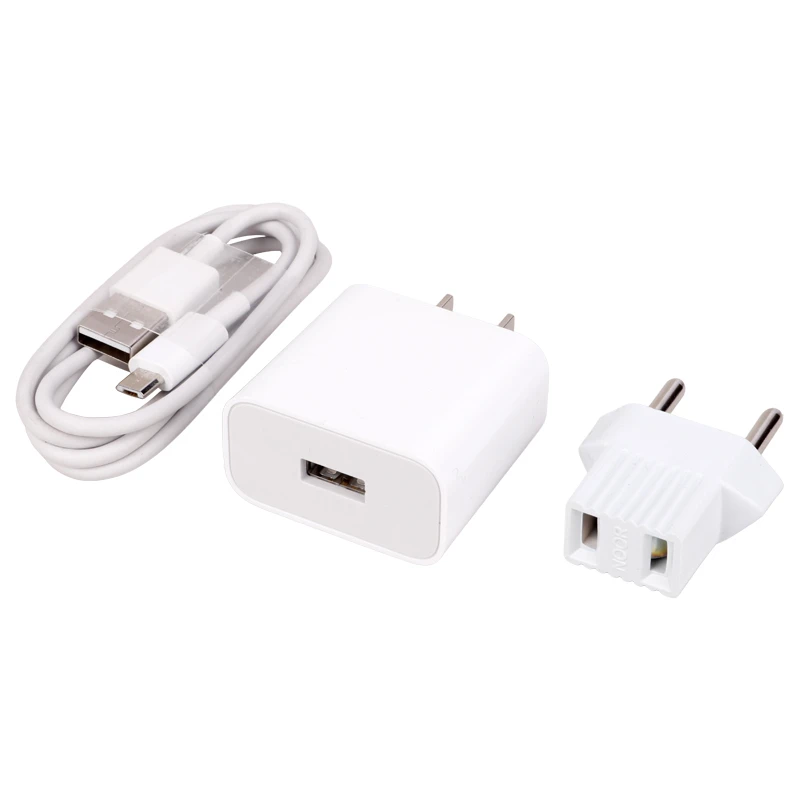 شارژر دیواری Xiaomi Redmi Note 8 2A 10W سرجعبه + کابل میکرو یو اس بی